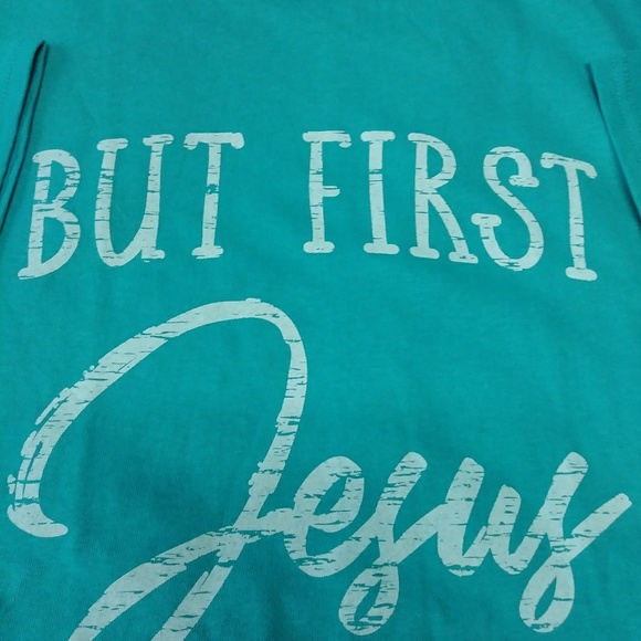 Tops - 🌟SOLD 🌟But First Jesus Tee